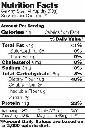 timeless natural food organic french green lentilsorganic french lentils serving size